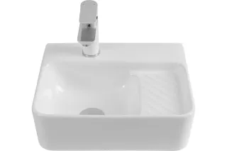 Раковина накладная Aquanet Comfort-1 326027 40 см белый